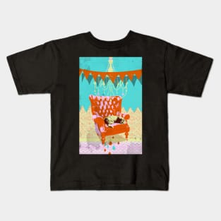 FANCY CAT Kids T-Shirt